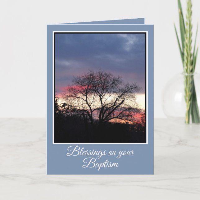 Eres Mío Tarjeta de Bautismo de Adulto (Anverso)