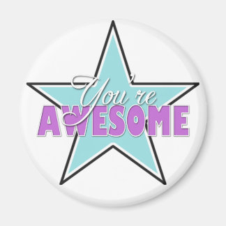 Eres muy guapo - Imanes Blue & Purple Star