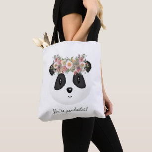 ¡Eres pandástico! Bolsa de tocador de panda