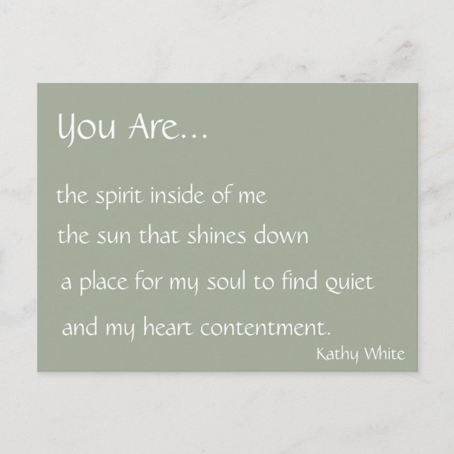 Eres Postal (Anverso)