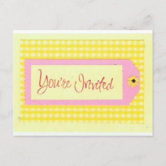 Eres postal invitada