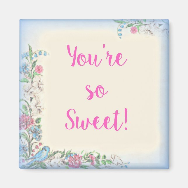 Eres tan dulce imán (Frente)