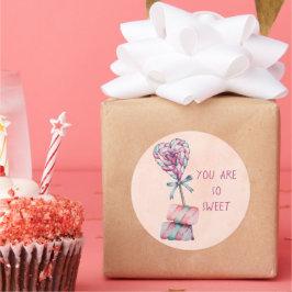 Eres tan dulce Pegatina de dulces de San Valentín