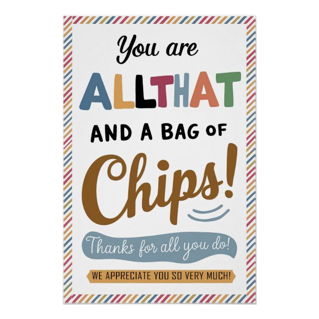 Eres todo eso y un Poster de la bolsa de chile (Anverso)