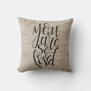 Eres Un Cojín decorativo Tan Amado