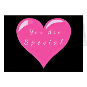 Eres un corazón especial de cartas - amor
