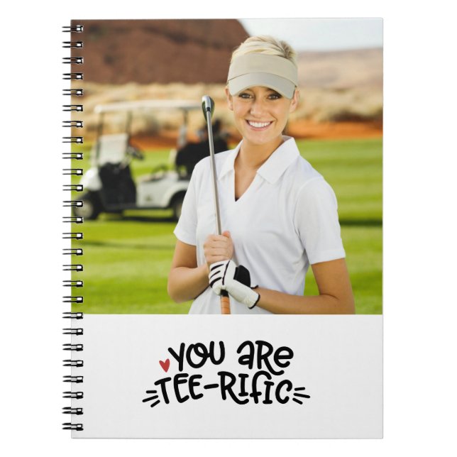 Eres un cuaderno para gente de golf (Frente)