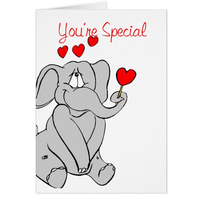Eres un elefante especial (Frente)