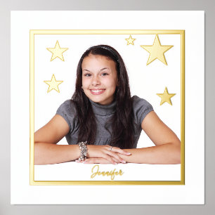 Eres un Poster de impresión de acento de Relieve m