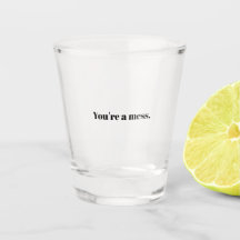Eres un vaso de tiro de ajedrez