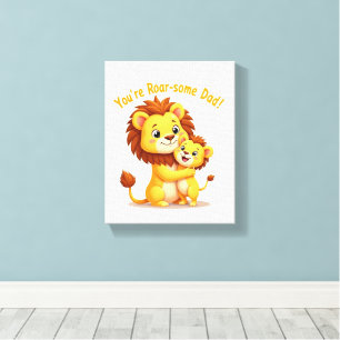 Eres un viejo arte mural de papá 🦁 el lindo día d