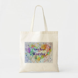 Eres una bolsa de arte de corazón digno