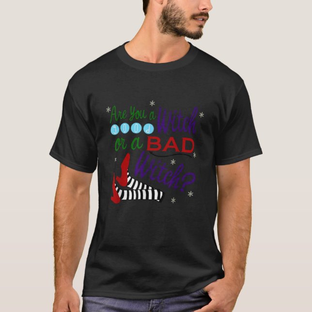 ¿Eres Una Buena Bruja O Una Mala Camisa De Bruja? (Anverso)