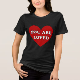 Eres una camiseta del corazón amado