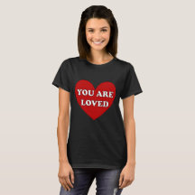 Eres una camiseta del corazón amado