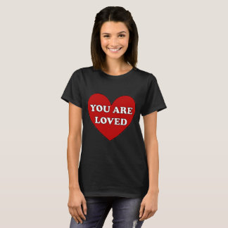 Eres una camiseta del corazón amado