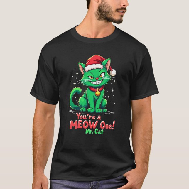 Eres una camiseta del Sr. Cat (Anverso)