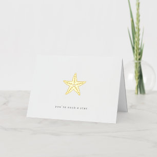 Eres una Estrella   Estrella de Mar Costera Dorada
