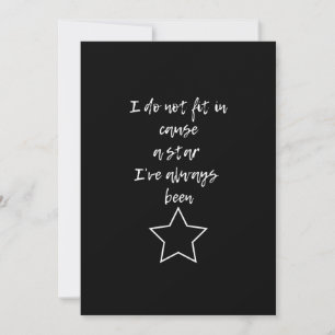 Eres una estrella - Postal motivacional