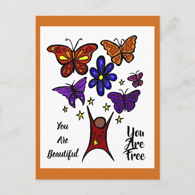 Eres una hermosa postal (Anverso)