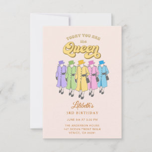 Eres una invitación a jubilar por cumpleaños de re