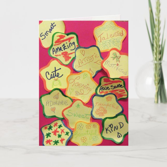 Eres Una Magnífica Tarjeta De Cumpleaños (Anverso)