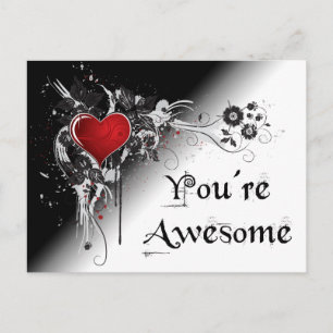 Eres una magnífica tarjeta de San Valentín estilo