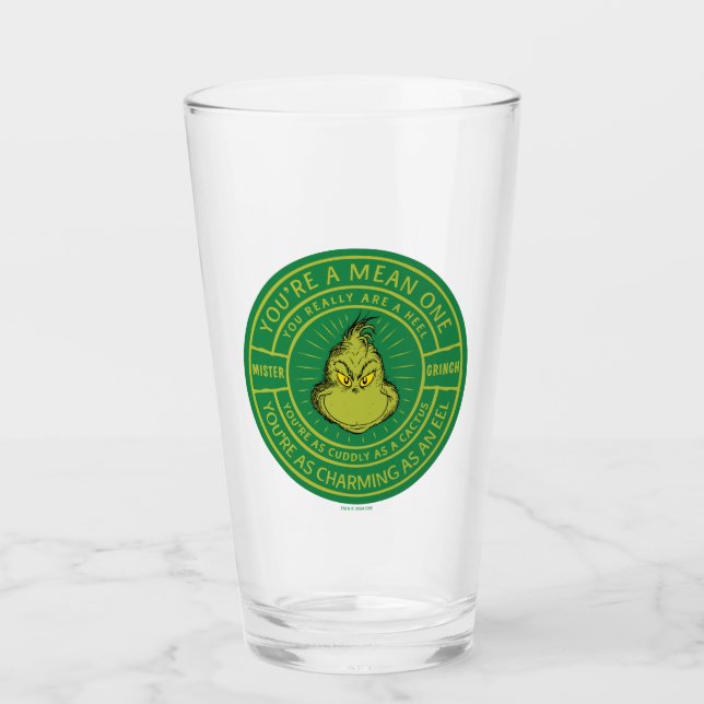 Eres una Persona Mala Señor Grinch Insignia (Anverso)