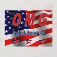 Eres una postal de felicitaciones norteamericana