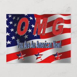 Eres una postal de felicitaciones norteamericana