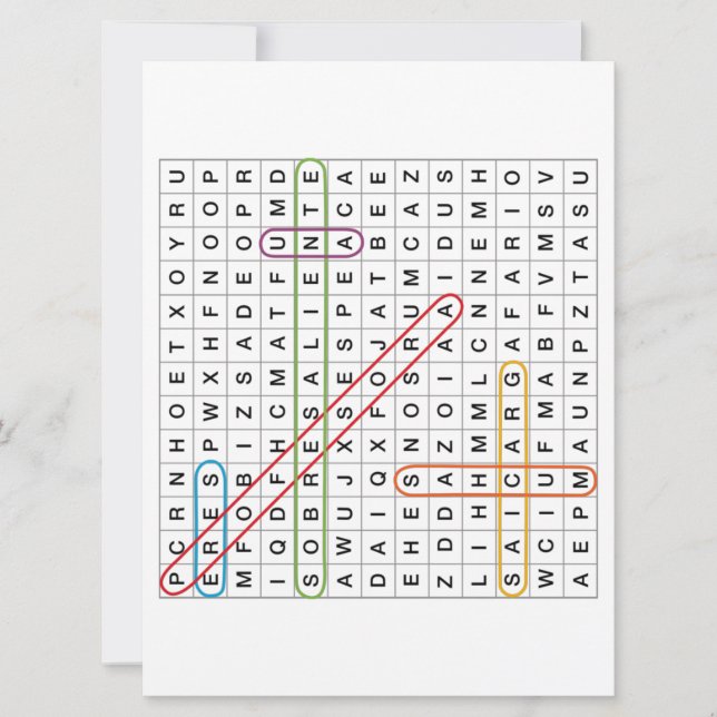 Eres una profesional sobres aliente. (Anverso)