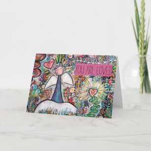 Eres una tarjeta de ángel querida