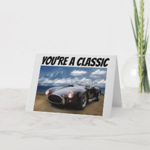 ERES UNA TARJETA DE CUMPLEAÑOS CLÁSICA Y VINTAGE
