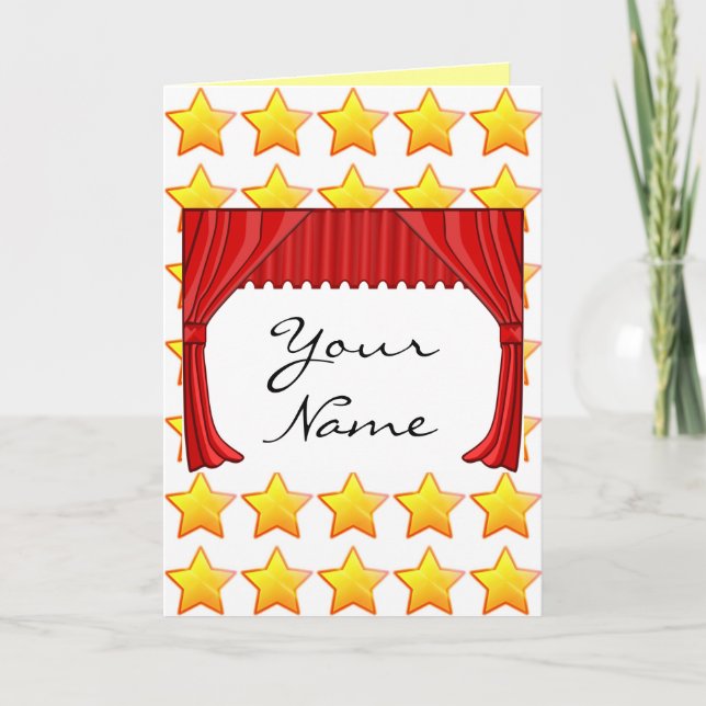 Eres una tarjeta de cumpleaños de Star Happy (Anverso)