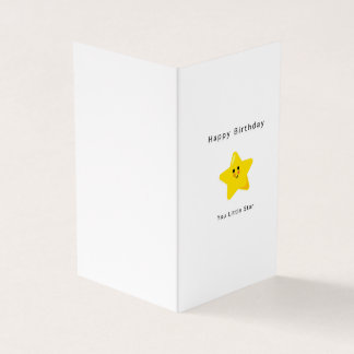 Eres una tarjeta de cumpleaños estrella