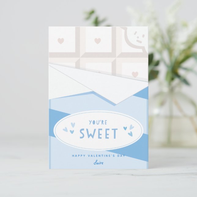 Eres una tarjeta de El día de San Valentín dulce e (Anverso de pie)