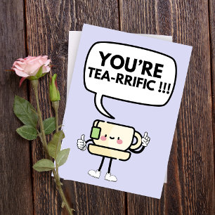 Eres una tarjeta de felicitación plegada con un di