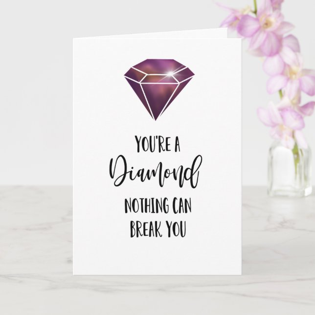 eres una tarjeta de simpatía del diamante para la  (Orquídea)