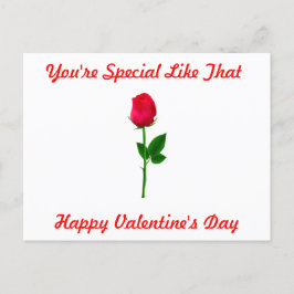 Eres una tarjeta especial de San Valentín