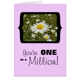 Eres uno en un millón, Daisies en la carta de camp