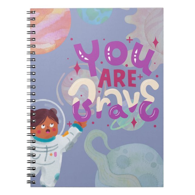 Eres Valiente - Cuto Cuaderno De Aventura De Galax (Frente)