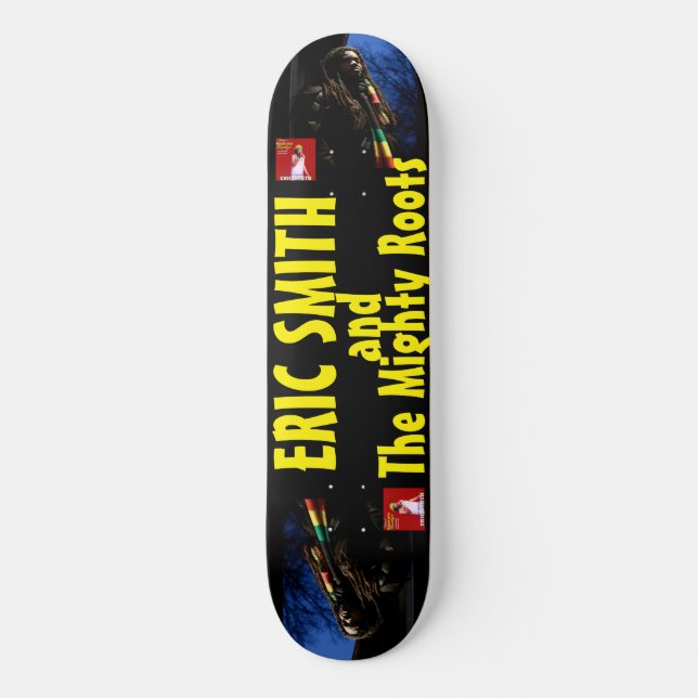 ERIC SMITH MERCH 8 Cubierta para skateboard de 1/4 (Anverso)