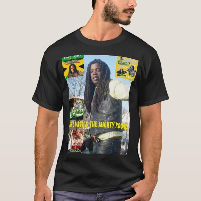 ERIC SMITH TOUR MERCH Camiseta básica oscura (Anverso)