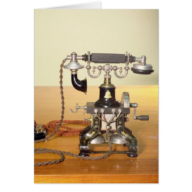 Ericsson llama por teléfono, 1890 (Frente)