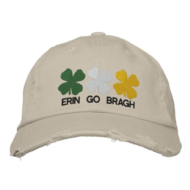 Erin Go Bragh Embroidered Gorra (Anverso)