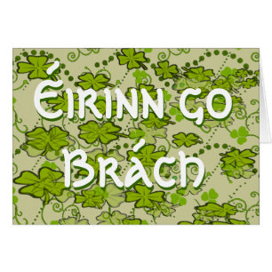 Erin Go Bragh Gaélico frase Irlanda para siempre