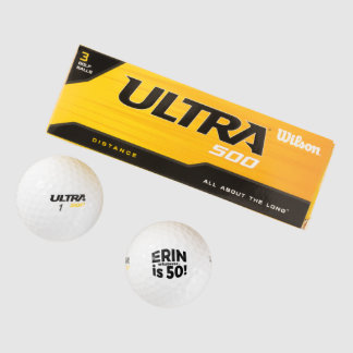 ¡Erin tiene 50 años! pelota de golf