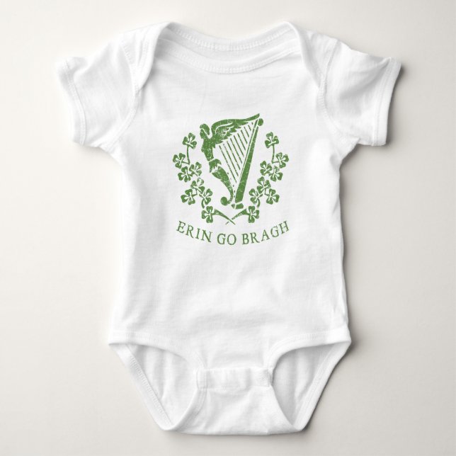 Erin va las camisetas de la arpa de Bragh (Anverso)