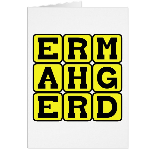 Ermahgerd, Meme de Internet (Frente)