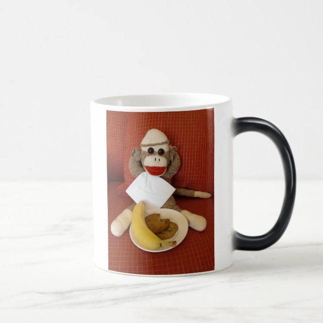 Ernie la taza Morphing del mono del calcetín (Derecha)